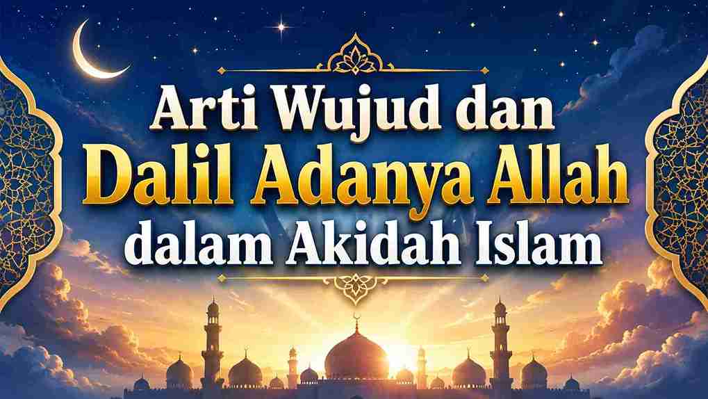 Arti Wujud dan Dalil Adanya Allah dalam Akidah Islam