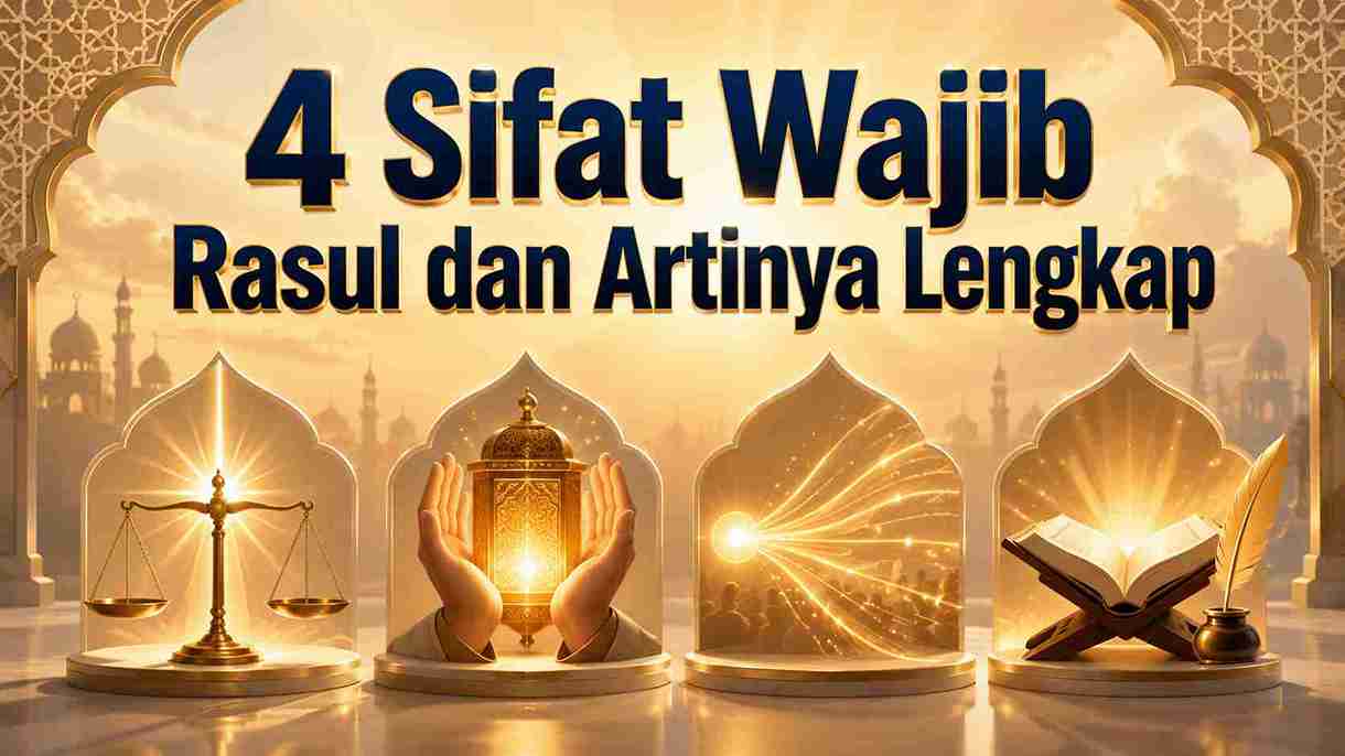 4 Sifat Wajib Rasul dan Artinya Lengkap