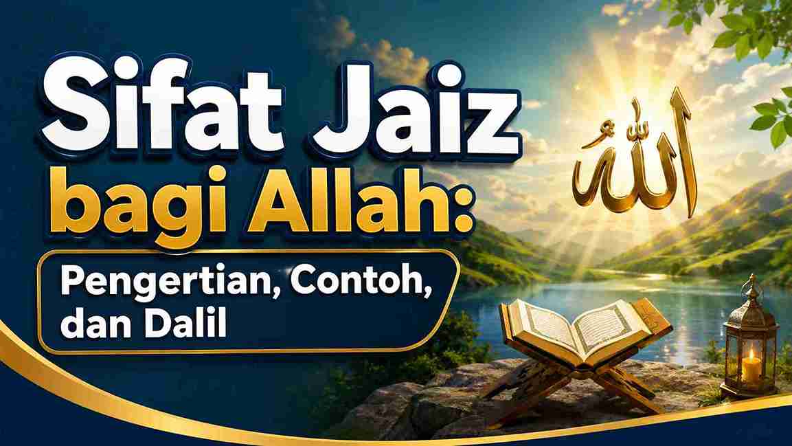 Sifat Jaiz bagi Allah: Pengertian, Contoh, dan Dalil