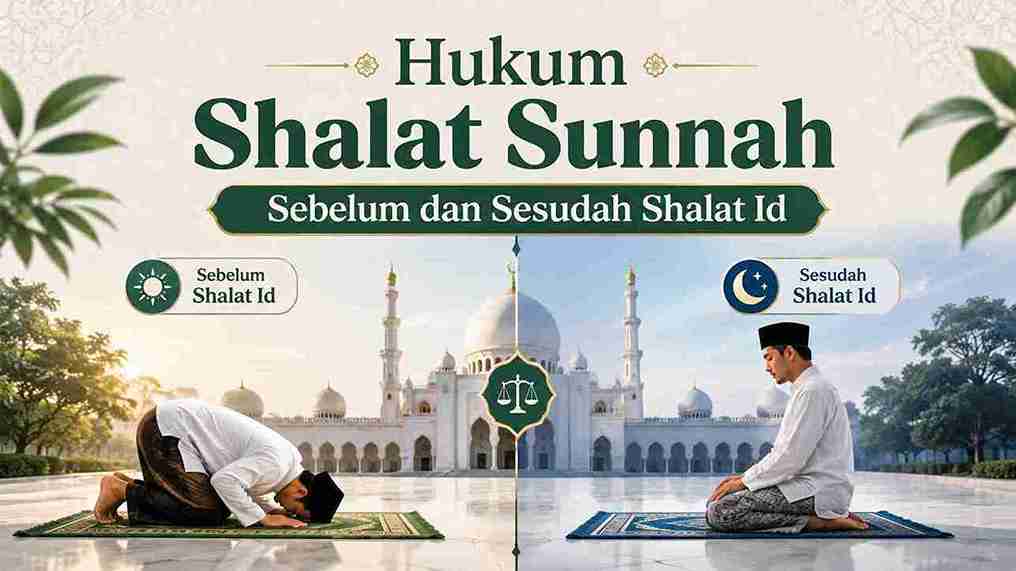 Hukum Shalat Sunnah Sebelum dan Sesudah Shalat Id 2 Hukum Shalat Sunnah Sebelum dan Sesudah Shalat Id