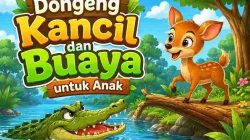 kancil dan buaya cerita anak-anak