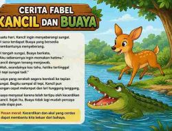 Cerita Fabel Kancil dan Buaya Singkat