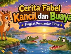 Cerita Fabel Kancil dan Buaya