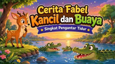 Cerita Fabel Kancil dan Buaya