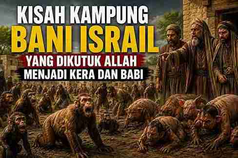 Kisah Kampung Bani Israil Yang Dikutuk Allah Menjadi Kera dan Babi