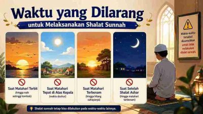Waktu yang Dilarang untuk Melaksanakan Shalat Sunnah