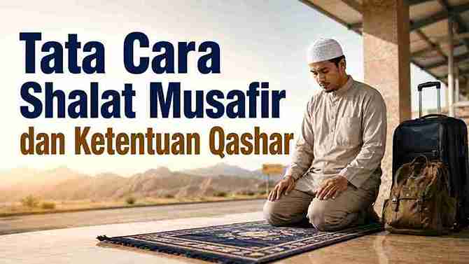 Tata Cara Shalat Musafir dan Ketentuan Qashar 2 Tata Cara Shalat Musafir dan Ketentuan Qashar