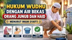 Hukum Wudhu dengan Air Bekas Orang Junub dan Haid