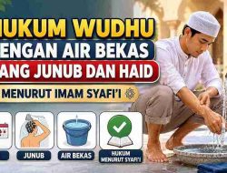 Hukum Wudhu dengan Air Bekas Orang Junub dan Haid