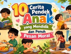 10 Cerita Pendek Anak yang Mendidik dan Penuh Pesan Moral