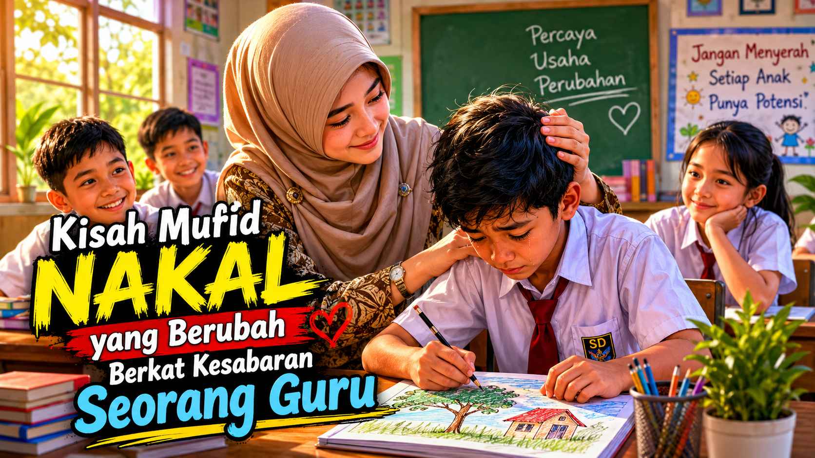 Kisah Murid Nakal yang Berubah Berkat Kesabaran Seorang Guru