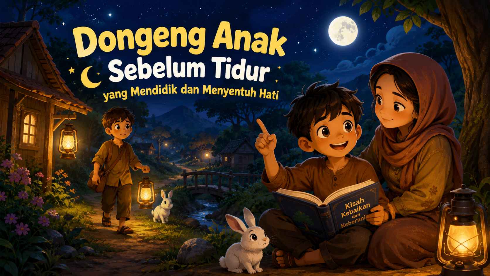 Dongeng Anak Sebelum Tidur yang Mendidik dan Menyentuh Hati