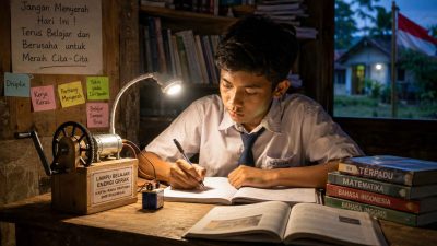 Cerita Anak Rajin Belajar yang Berhasil Membanggakan Orang Tua