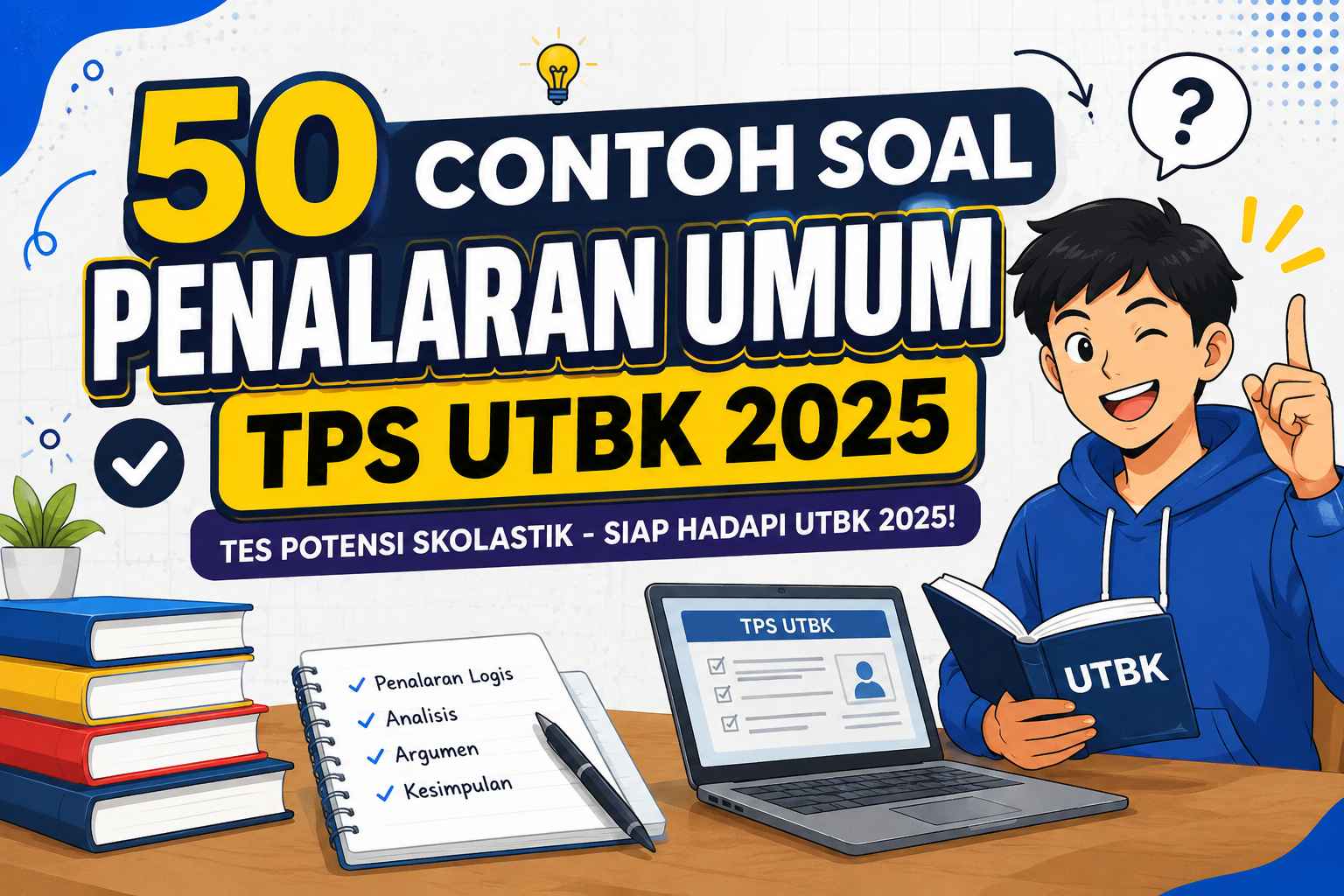 50 Contoh Soal Penalaran Umum TPS UTBK 2025
