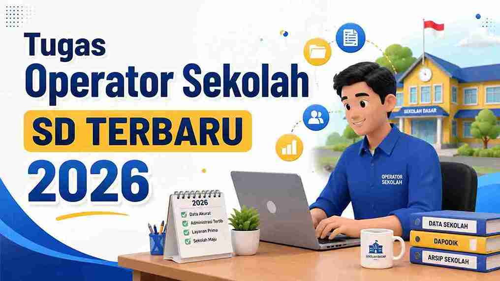 Tugas Operator Sekolah SD Terbaru 2026 2 Tugas Operator Sekolah SD Terbaru 2026