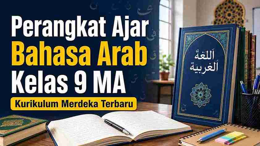 Perangkat Ajar Bahasa Arab Kelas 9 MA Kurikulum Merdeka Terbaru