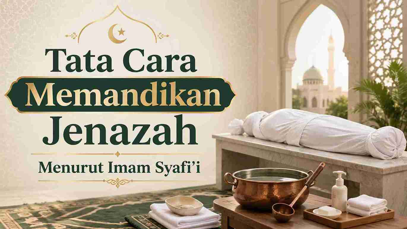 Tata Cara Memandikan Jenazah Menurut Imam Syafi’i