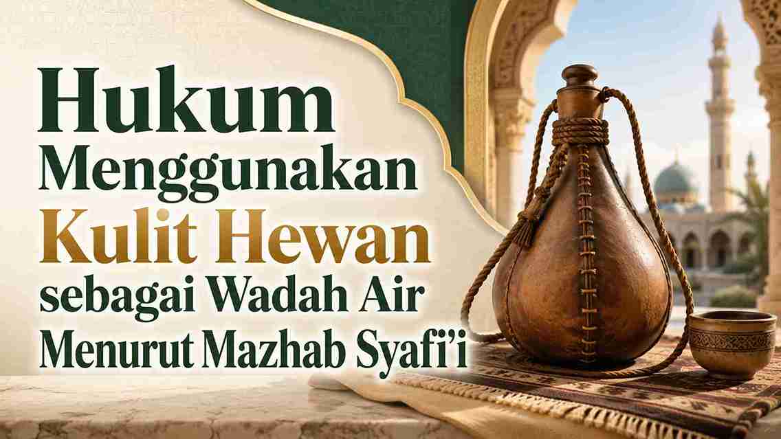Hukum Menggunakan Kulit Hewan sebagai Wadah Air Menurut Mazhab Syafi’i