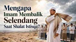 Mengapa Imam Membalik Selendang Saat Shalat Istisqa?