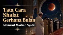 Tata Cara Shalat Gerhana Bulan Menurut Mazhab Syafi’i