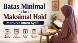 Batas Minimal dan Maksimal Haid Menurut Imam Syafi’i