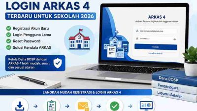 Cara Registrasi Akun Login ARKAS 4 Terbaru untuk Sekolah Tahun 2026