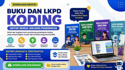 Download Buku dan LKPD Koding Terbaru untuk Semua Jenjang Pendidikan