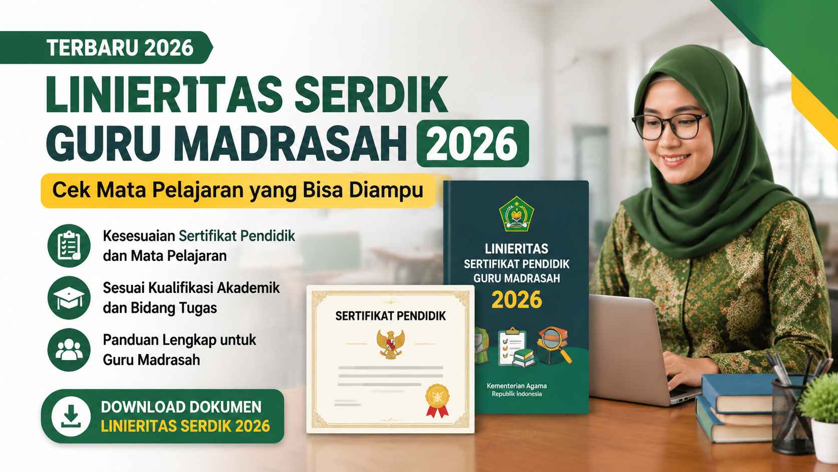 Linieritas Serdik Guru Madrasah 2026 Terbaru