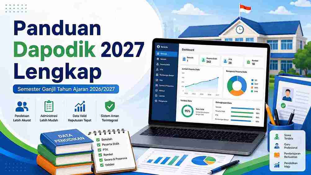 Panduan Dapodik 2027 Lengkap Semester Ganjil Tahun Ajaran 20262027