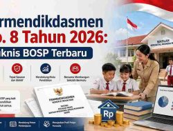 Permendikdasmen No. 8 Tahun 2026: Juknis BOSP Terbaru