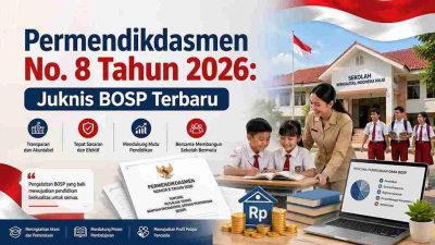 Permendikdasmen No. 8 Tahun 2026: Juknis BOSP Terbaru