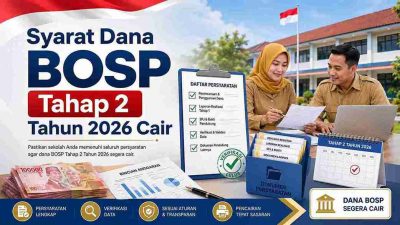 Syarat Dana BOSP Tahap 2 Tahun 2026 Cair