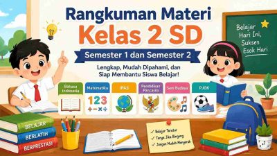 Rangkuman Materi Kelas 2 SD Semester 1 dan 2