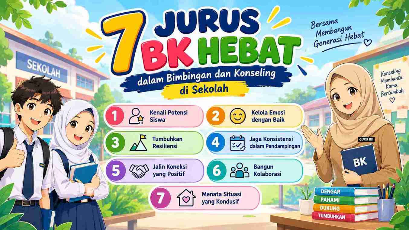 7 Jurus BK Hebat dalam Bimbingan dan Konseling di Sekolah