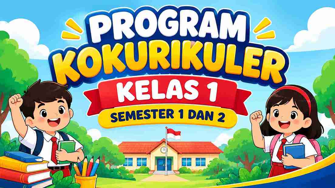 Download Program Kokurikuler Kelas 1 Semester 1 dan 2
