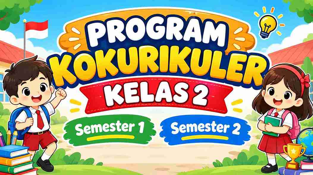 Program Kokurikuler Kelas 2 Semester 1 dan 2