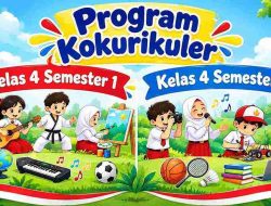 Program Kokurikuler Kelas 4 Semester 1 dan 2