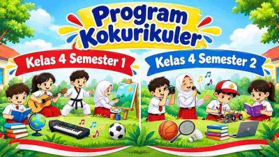 Program Kokurikuler Kelas 4 Semester 1 dan 2