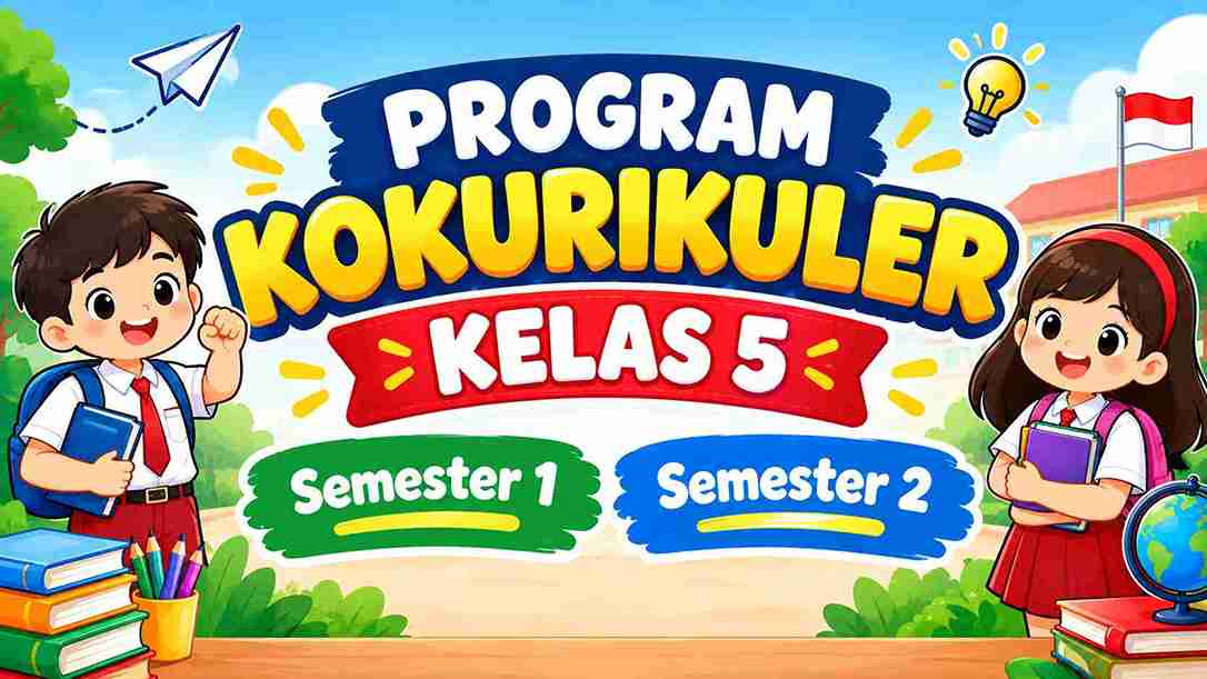 Program Kokurikuler Kelas 5 Semester 1 dan 2