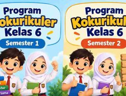 Program Kokurikuler Kelas 6 Semester 1 dan 2