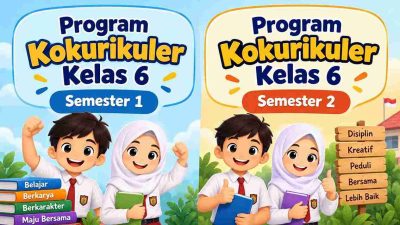 Program Kokurikuler Kelas 6 Semester 1 dan 2