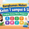 Rangkuman Materi Kelas 1 sampai 6 SD Lengkap Semua Mata Pelajaran