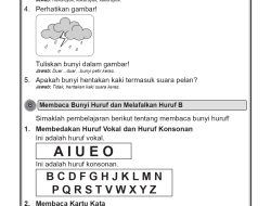 Asesmen Formatif Sumber Bunyi dan Panduan Membaca Huruf untuk Siswa Kelas 1 SD