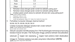 Kunci Jawaban Soal Pecahan, Desimal, dan Perbandingan Matematika Kelas VI SD