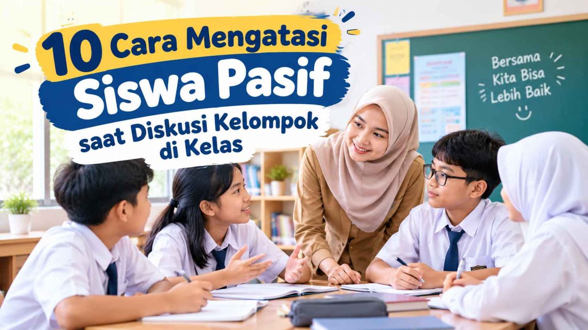 10 Cara Mengatasi Siswa Pasif saat Diskusi Kelompok di Kelas