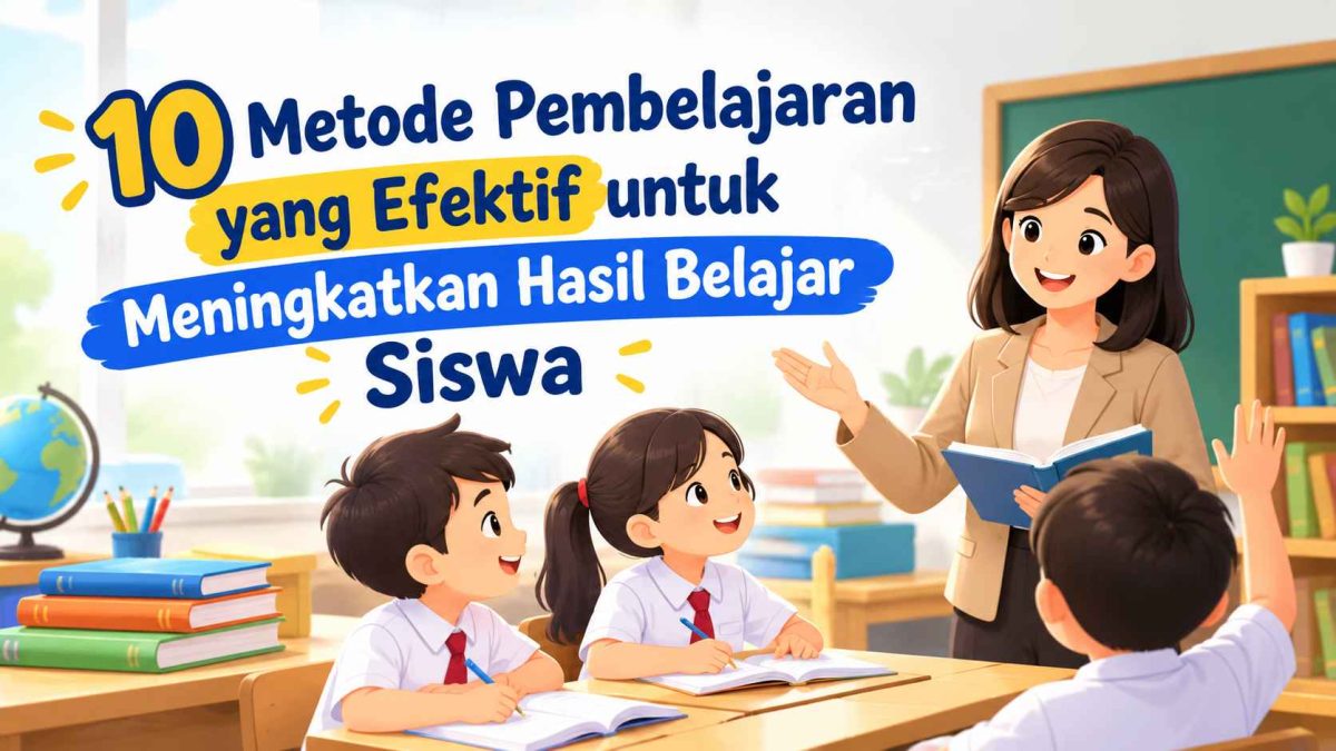 10 Metode Pembelajaran yang Efektif untuk Meningkatkan Hasil Belajar Siswa
