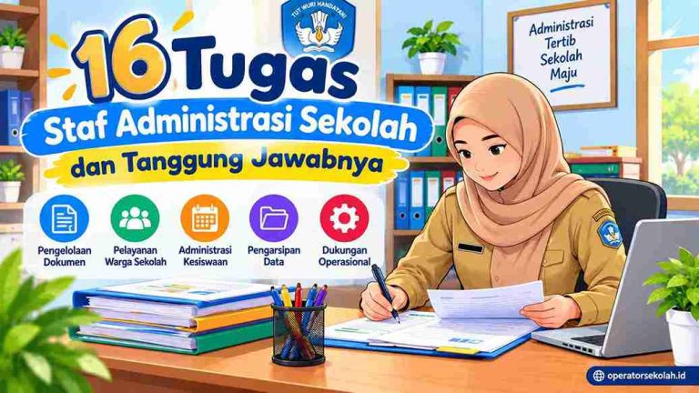 16 Tugas Staf Administrasi Sekolah