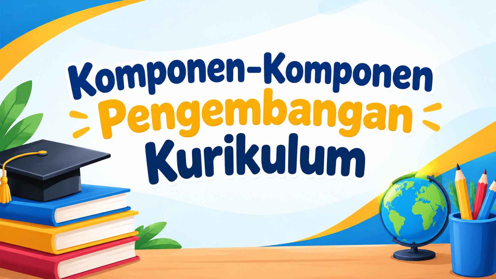 Komponen-Komponen Pengembangan Kurikulum